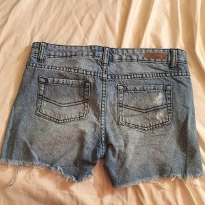 Girls jean shorts